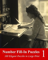 Puzzle Book - Number Fill-In Puzzles